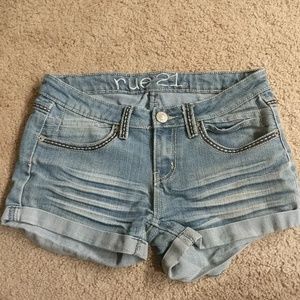 Juniors Rue 21 Jean Shorts
